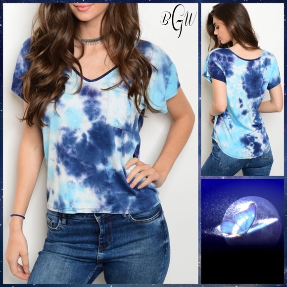 I Love S&S Tops - 5🌟Gorgeous Tie Dye Jersey Tee